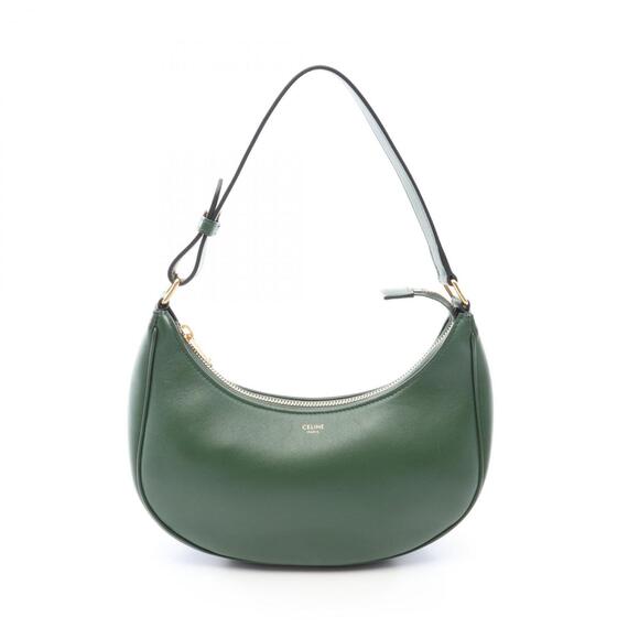 CELINE Handbags - Celine AVA Shoulder Bag/Handbag, Leather, Women's, Green